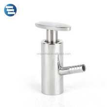 SS304 SS316L Stainless Steel Sanitary Weld Thread Clamp Aseptic Sample Valve